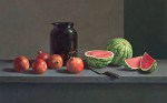 Watermeloen en granaatappel henk helmantel